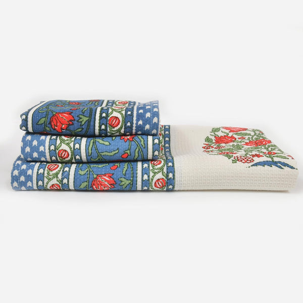 Mafatlal Madhuban Towel Set – Oil Yellow, Cotton
