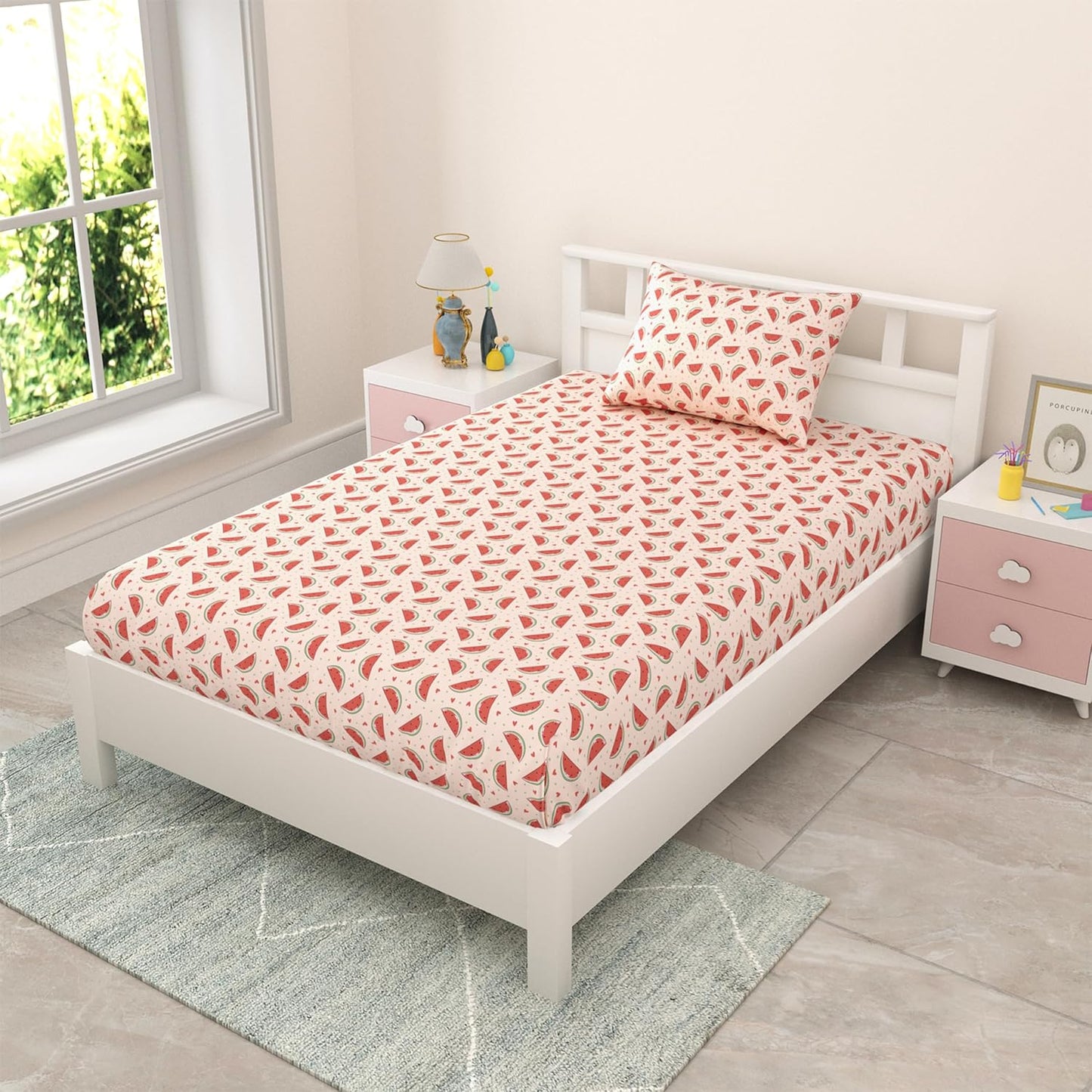 Mafatlal Coo Coo Bedsheet, Single, Cotton