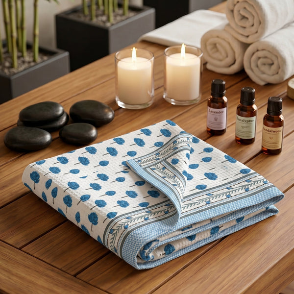 250 GSM Cotton Waffle Bath Towel | 147 × 76 cm