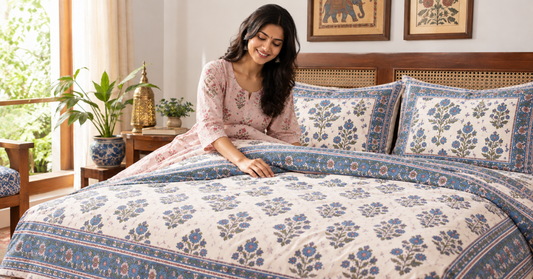 Jaipuri bedsheets online