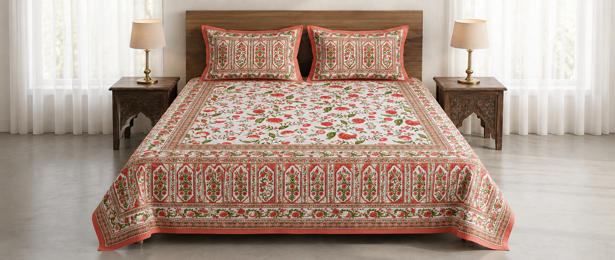 Jaipuri Bedsheets