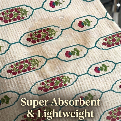 250 GSM Cotton Waffle Bath Towel | 147 × 76 cm