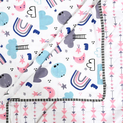 CuddleCot Kids Mulmul Dohar (60×40 in)