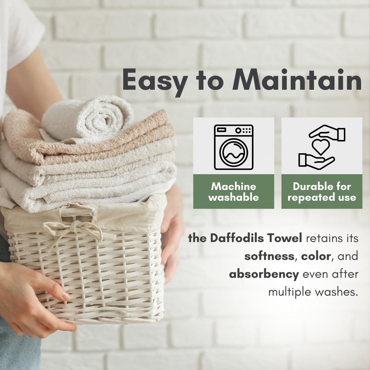 Mafatlal Daffodil Bath Towel – Grn/Blu, Cotton