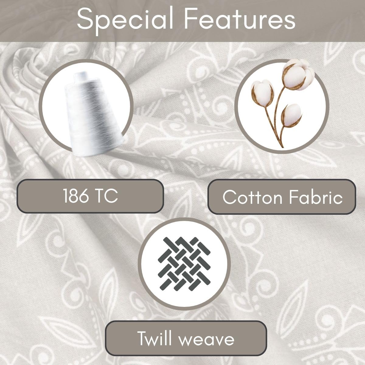 Classic Comfort Single Bed Cotton Bedsheet