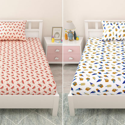 Coo Coo Kids Single Bedsheet
