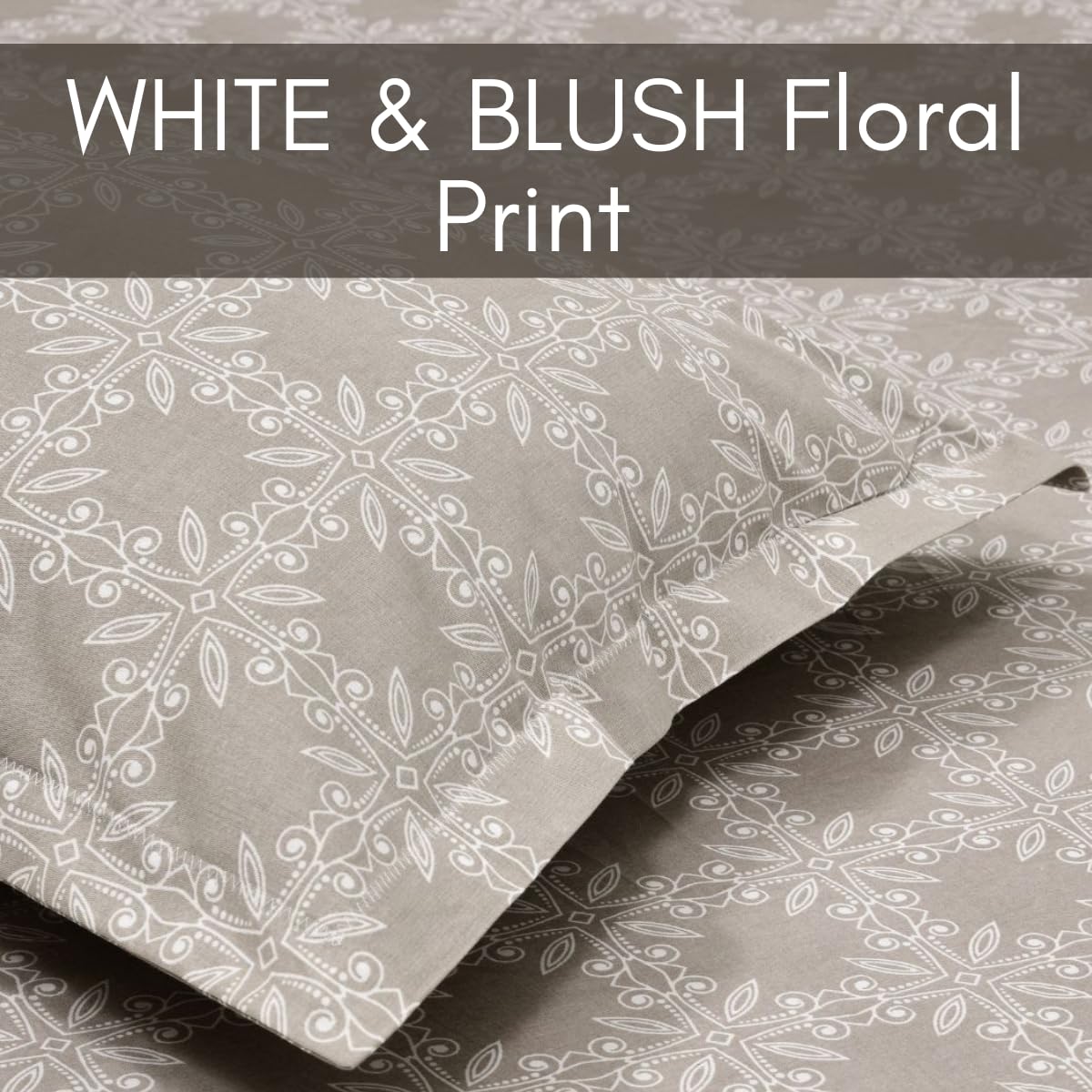 Mafatlal Classic Comfort Bedsheet – Ash Grey, Double, Cotton