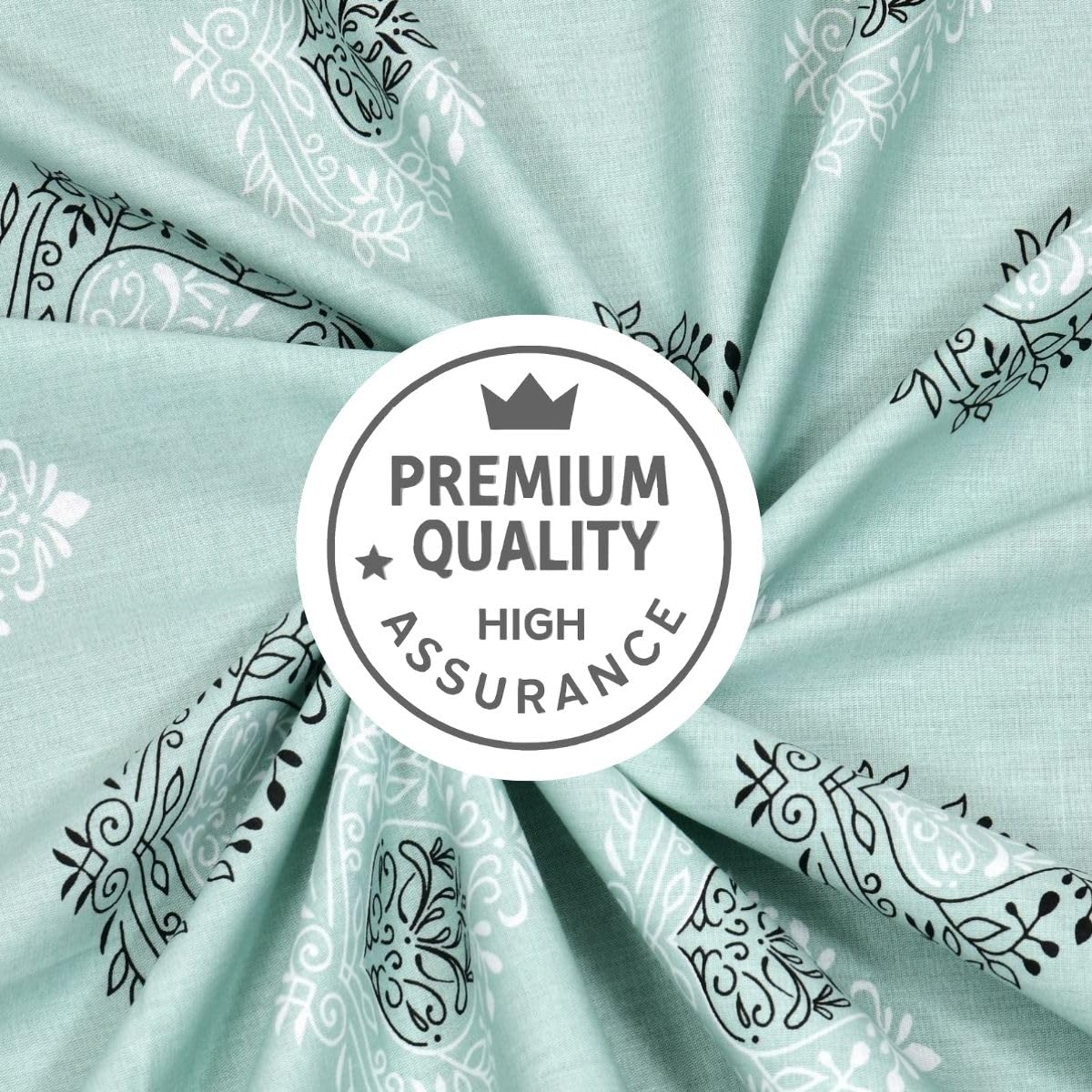 Mafatlal Classic Comfort Bedsheet – olive, Single, Cotton