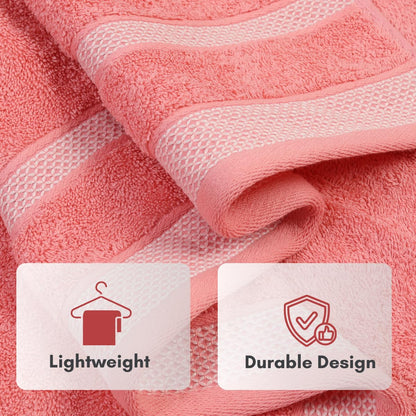 Mafatlal Daffodil Bath Towel – Pink, Cotton