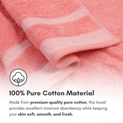 Mafatlal Daffodil Bath Towel – Pink, Cotton