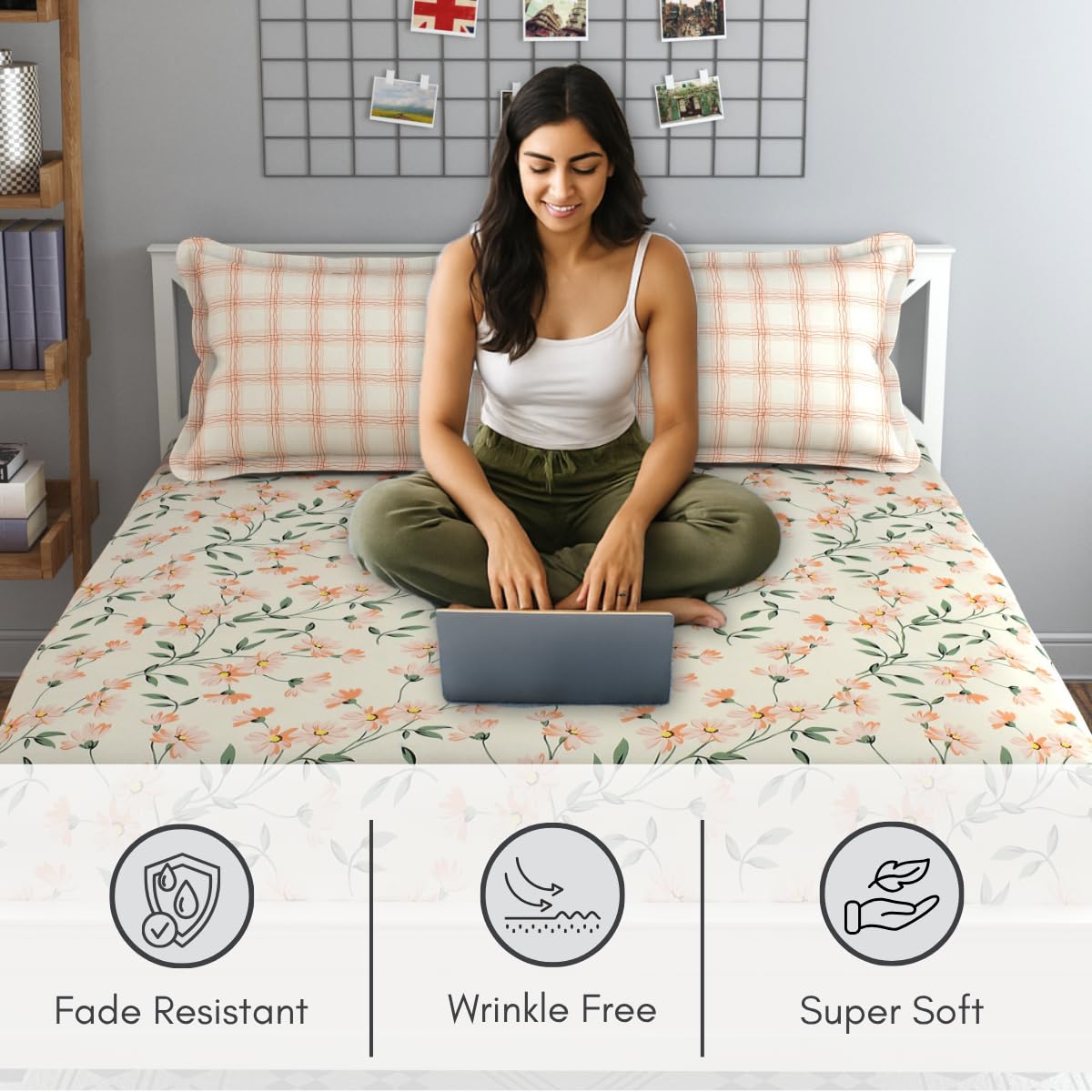 Luxe Lilac Queen Bedsheet