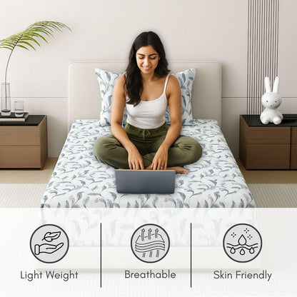 Classic Comfort Single Bed Cotton Bedsheet