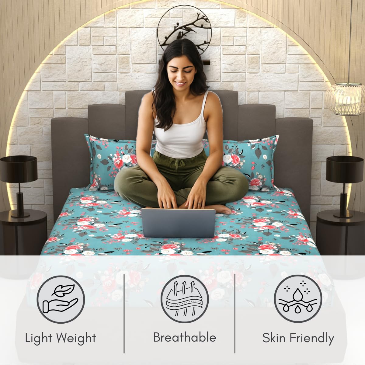 Bliss Queen Bedsheet