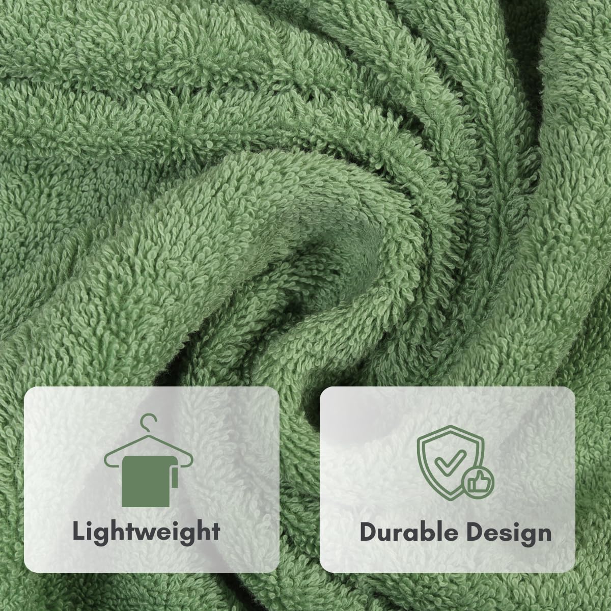 Mafatlal Daffodil Bath Towel – Green, Cotton