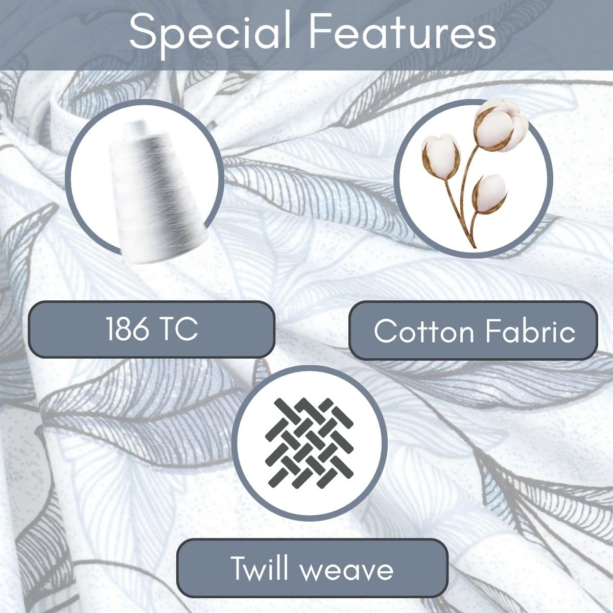 Classic Comfort Single Bed Cotton Bedsheet