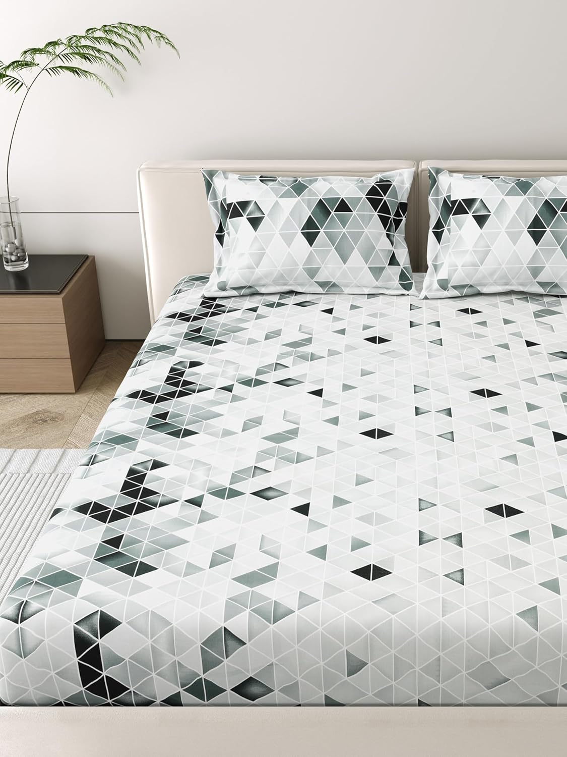 Blaze Premium King Size Cotton Bedsheet - Hero