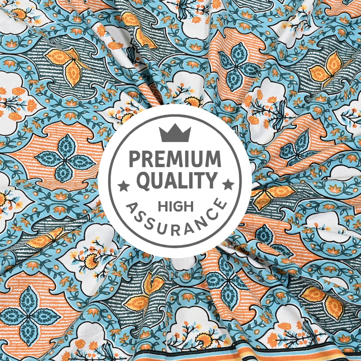 Upvan Double Bed Cotton Bedsheet