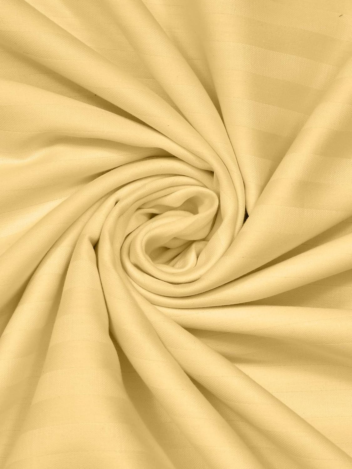 Mafatlal Italian Stripe Bedsheet – Camel, King, Cotton