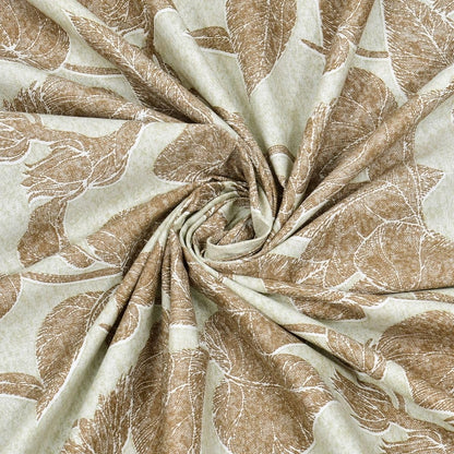 Mafatlal Classic Comfort Bedsheet – Gold & Blue, Single, Cotton