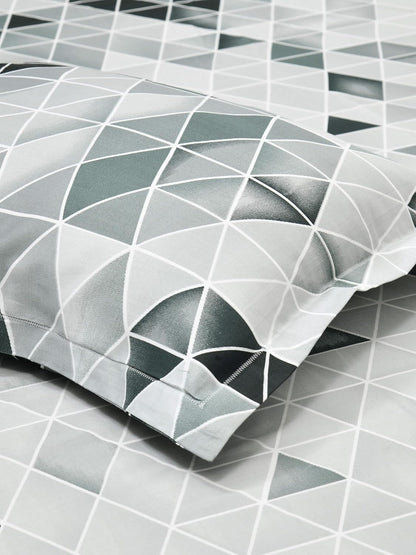 Blaze Premium King Size Cotton Bedsheet - Macro