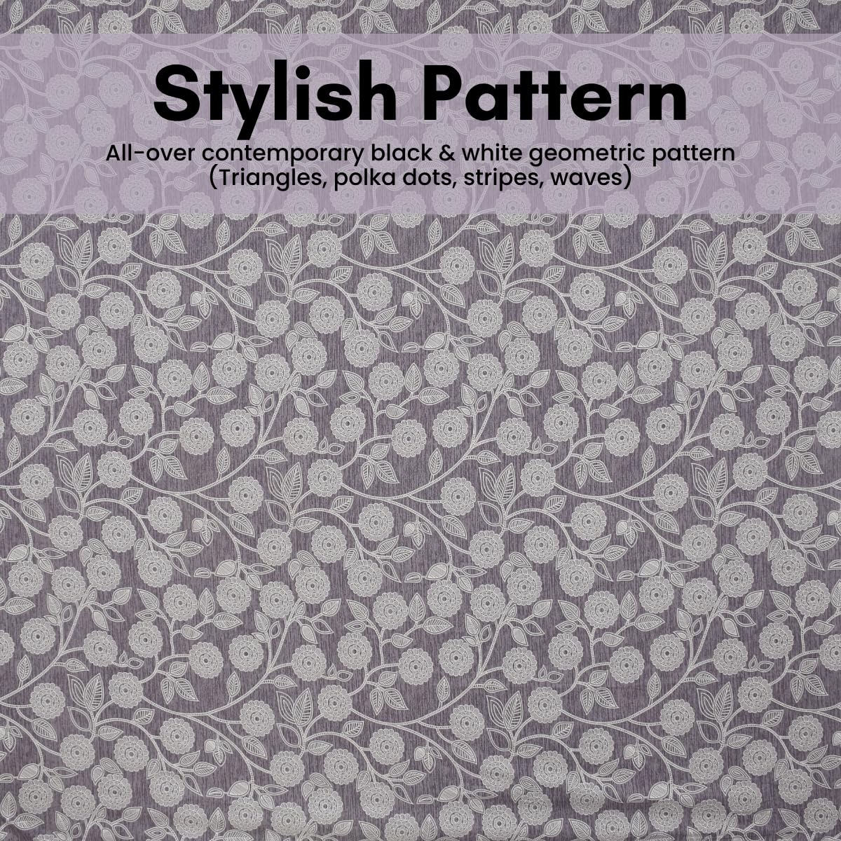 Mafatlal Plush Bedsheet – Lavender Grey, Queen, Microfiber