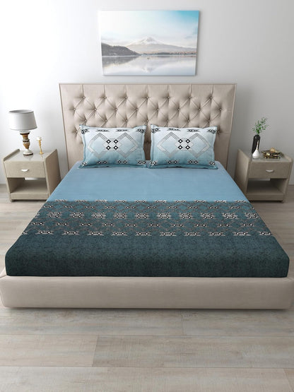 Autumn Delight King Size Cotton Bedsheet