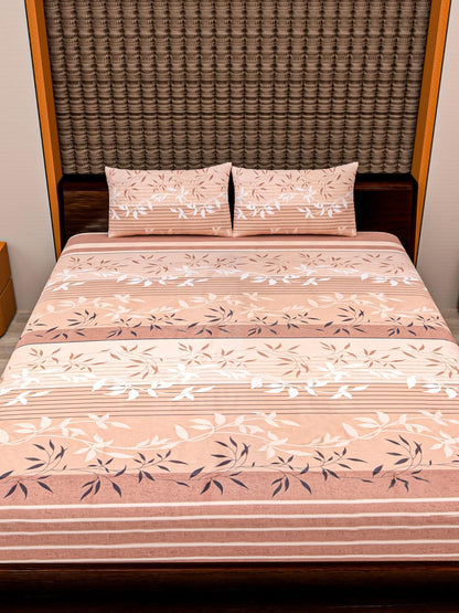 grandious twill king size cotton bedsheet