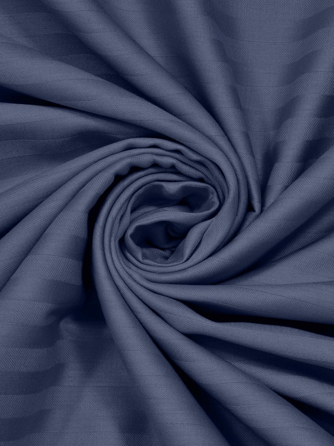 Mafatlal Italian Stripe Bedsheet – Blue, King, Cotton