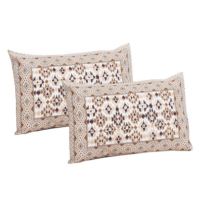 Mafatlal Jaipuri Bedsheet – Light Beige, King, Cotton