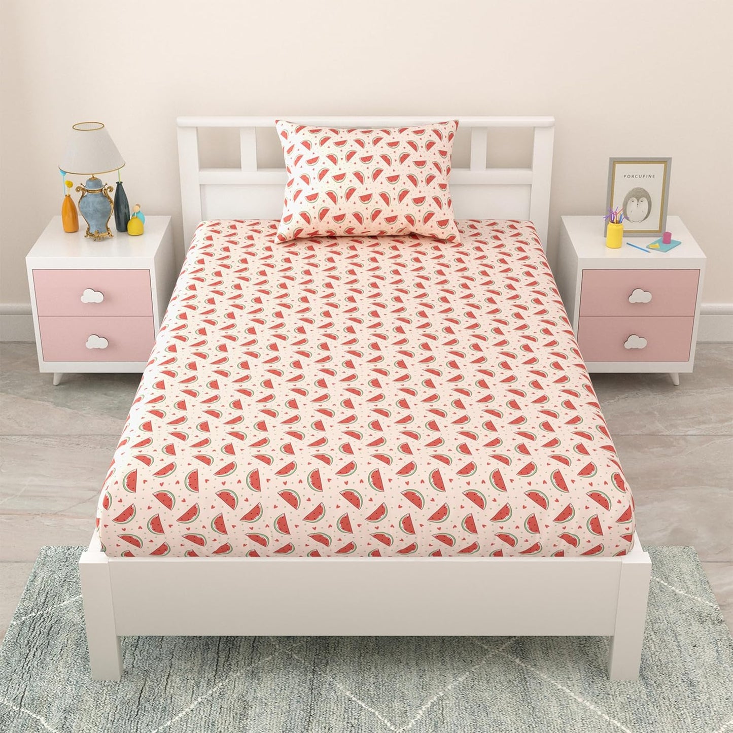 Mafatlal Coo Coo Bedsheet, Single, Cotton