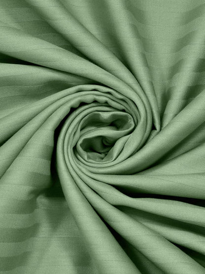 Italian Stripe King Size Cotton Bedsheet - Macro