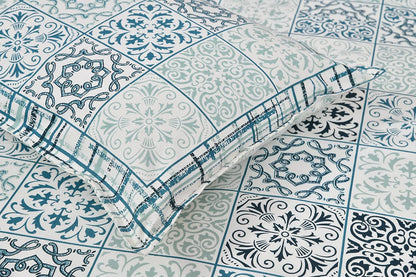 Mafatlal Jaipuri Bedsheet – Sapphire, King, Cotton