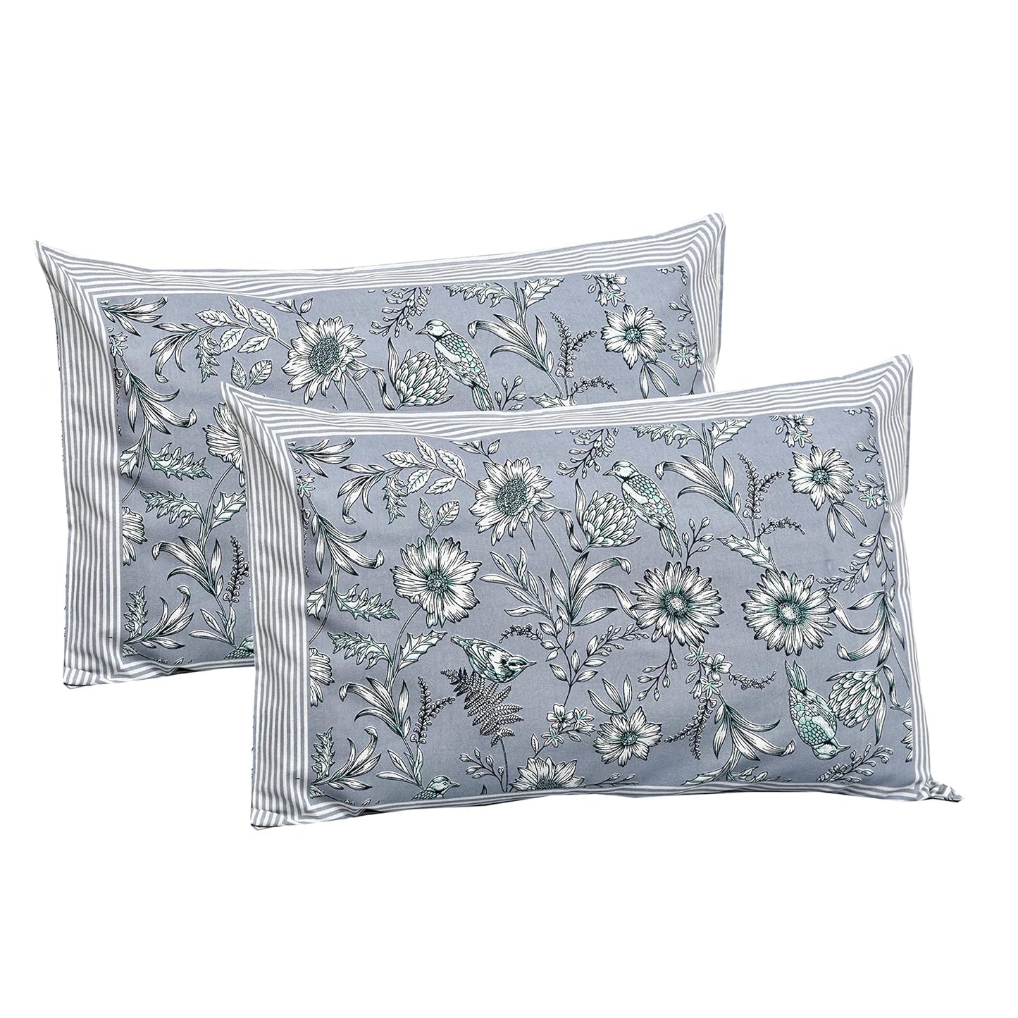Mafatlal Jaipuri Bedsheet – Chrome, King, Cotton
