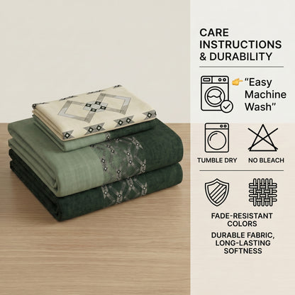 186 TC 100% Cotton Single Bedsheet | 90 x 60 Inches
