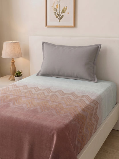 186 TC 100% Cotton Single Bedsheet | 90 x 60 Inches