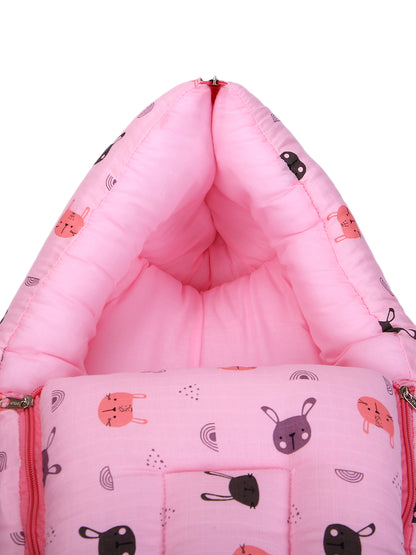 Baby Sleeping Bag 25x12 Inch | Soft Inner Fabric | Lightweight & Travel-Friendly | Pack of 1