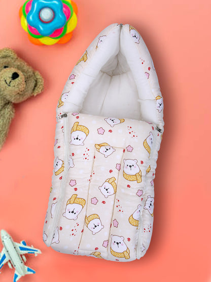 Baby Sleeping Bag 25x12 Inch | Soft Inner Fabric | Lightweight & Travel-Friendly | Pack of 1