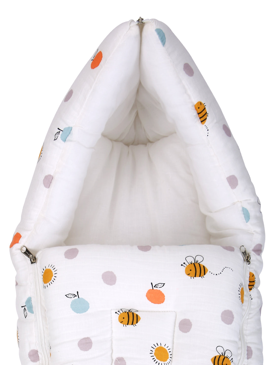 Baby Sleeping Bag 25x12 Inch | Soft Inner Fabric | Lightweight & Travel-Friendly | Pack of 1