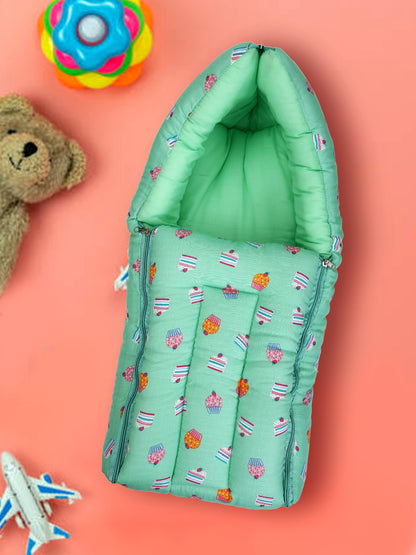 Baby Sleeping Bag 25x12 Inch | Soft Inner Fabric | Lightweight & Travel-Friendly | Pack of 1
