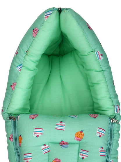 Baby Sleeping Bag 25x12 Inch | Soft Inner Fabric | Lightweight & Travel-Friendly | Pack of 1