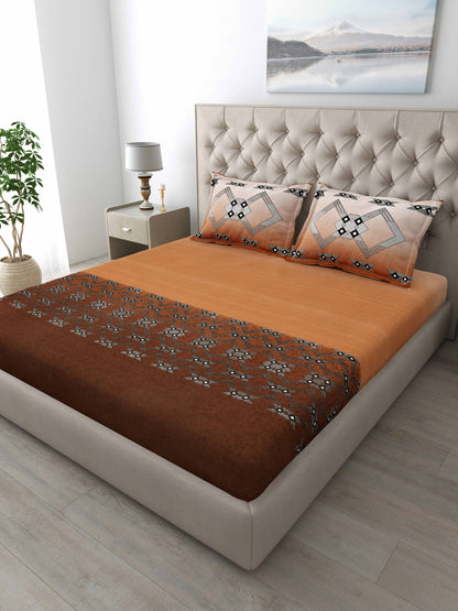 186 TC 100 % Cotton Bedsheet King Size | 108 x 108 Inches