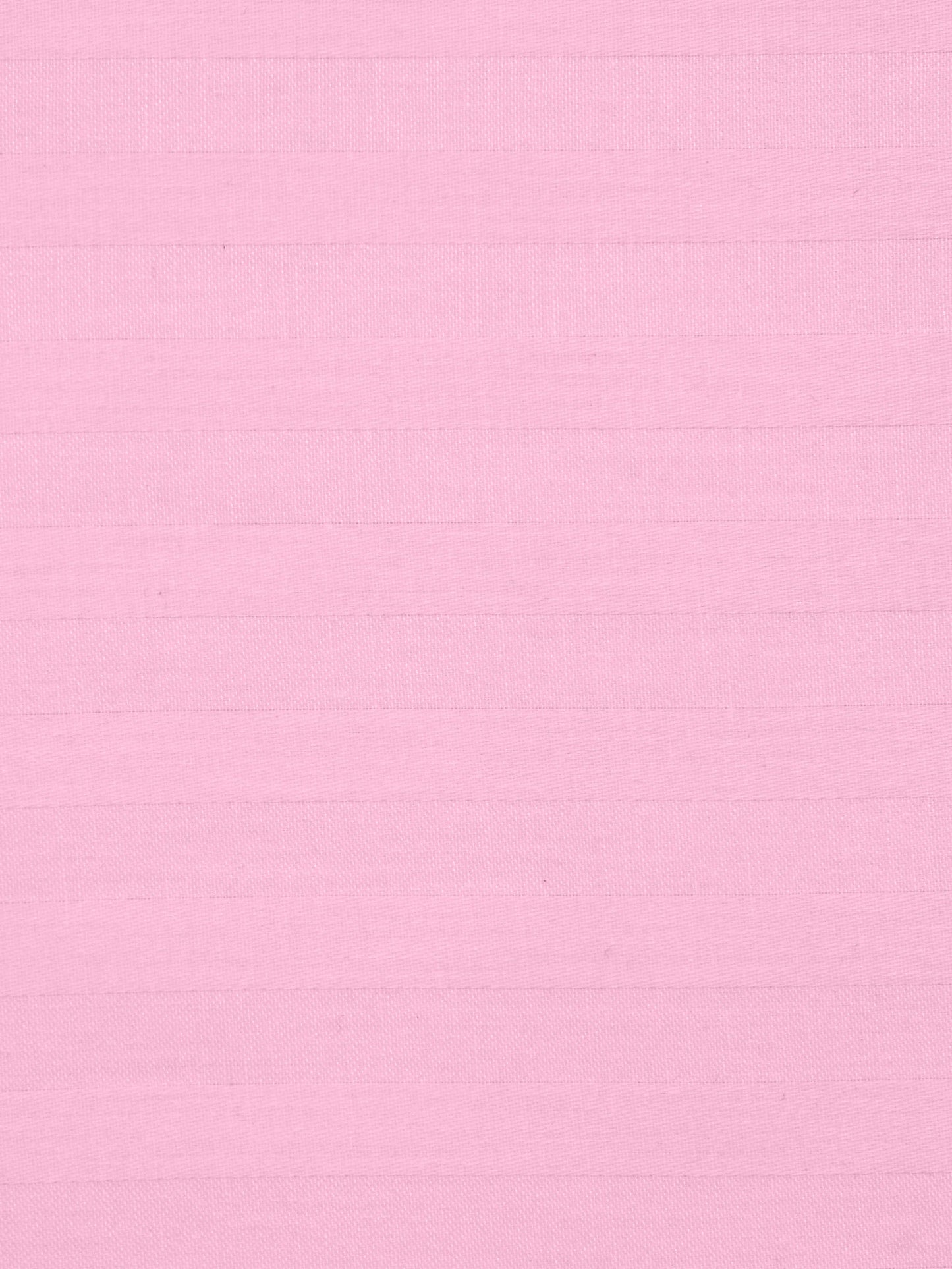 Italian Stripe King Size Bedsheet with 2 Pillow Covers | 210 TC Pure Cotton | Pink