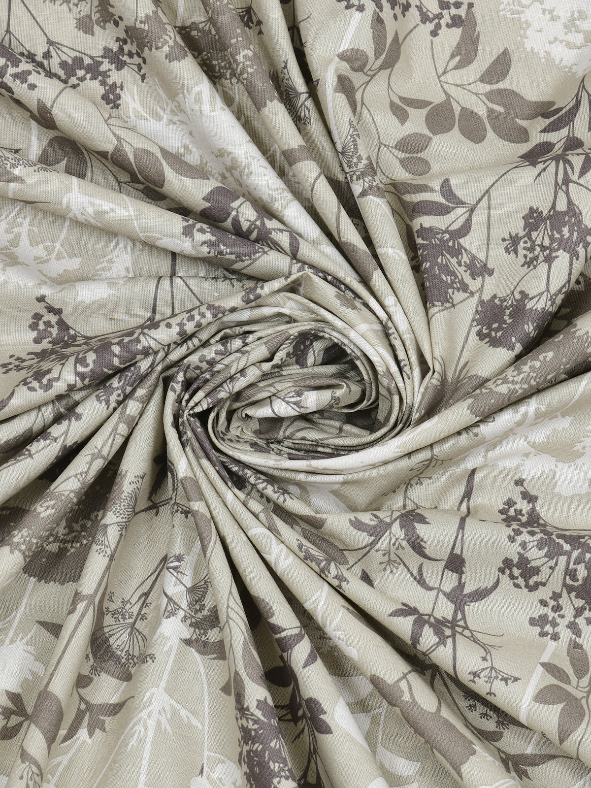 Corsica 186 TC Cotton King Size Bedsheet | 108x108 inches | Soft & Breathable Fabric | Flat Sheet with 2 Pillow Covers