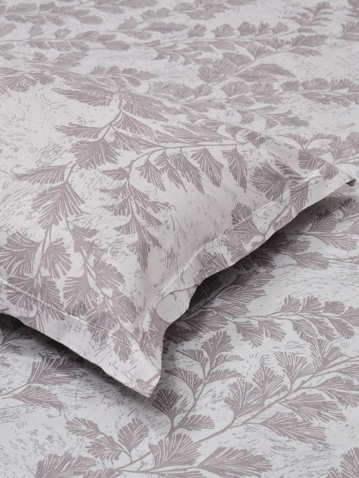 Corsica 186 TC Cotton King Size Bedsheet | 108x108 inches | Soft & Breathable Fabric | Flat Sheet with 2 Pillow Covers