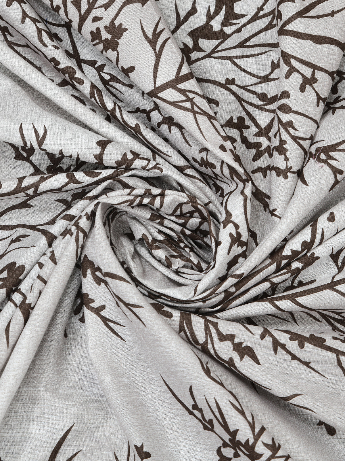 Corsica 186 TC Cotton King Size Bedsheet | 108x108 inches | Soft & Breathable Fabric | Flat Sheet with 2 Pillow Covers