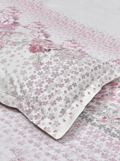 186 TC 100% Cotton King Size Bedsheet | 108 x 108 Inches
