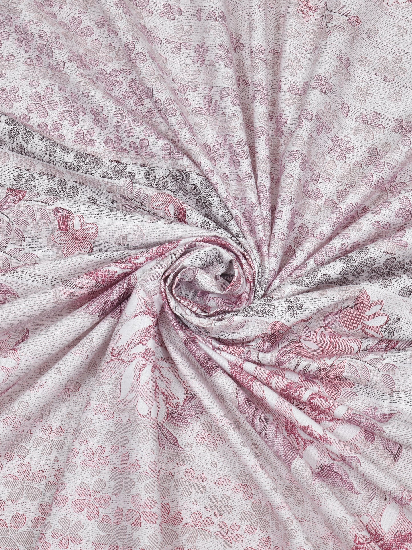 186 TC 100% Cotton King Size Bedsheet | 108 x 108 Inches