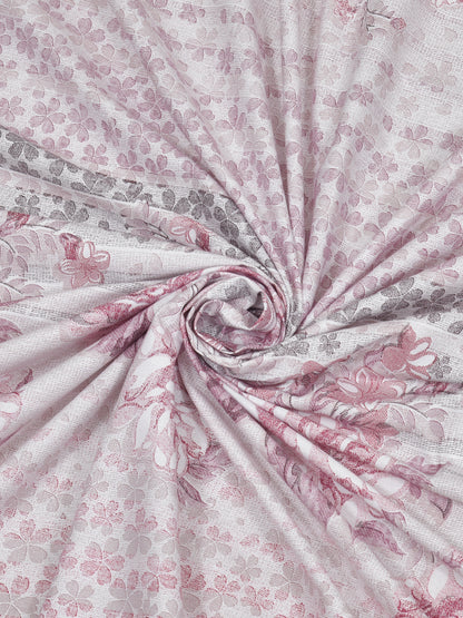 186 TC 100% Cotton King Size Bedsheet | 108 x 108 Inches