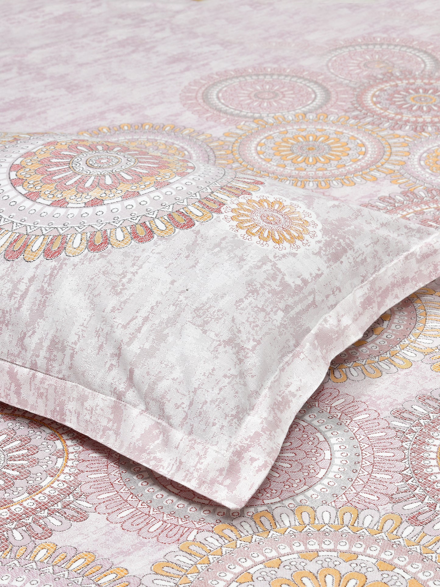186 TC 100% Cotton King Size Bedsheet | 108 x 108 Inches