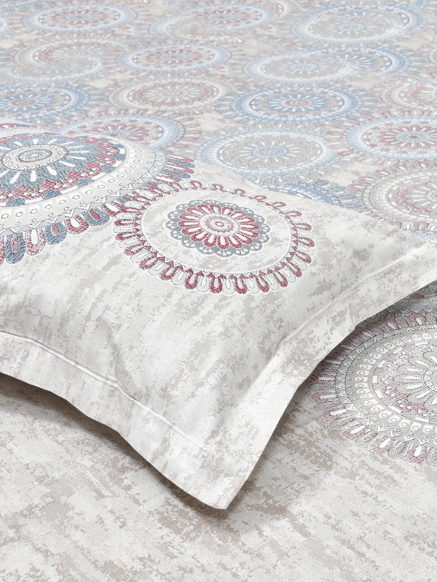 186 TC 100% Cotton King Size Bedsheet | 108 x 108 Inches